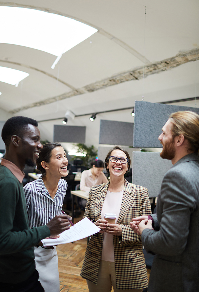 group of people collaborating